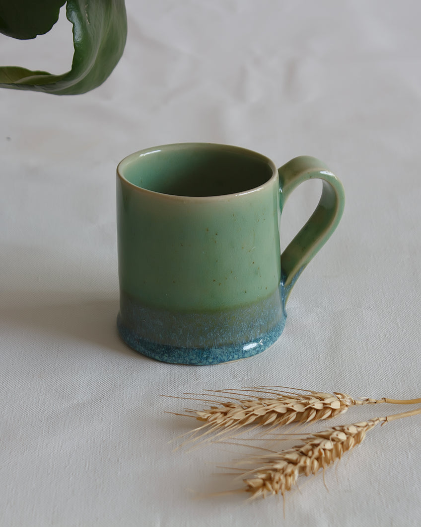 Green-Blue Ceramic Mugs